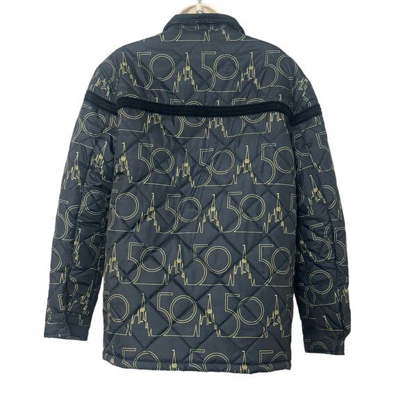 Walt Disney World 50th Anniversary Quilted Jacket Adult Small - Picture 2 of 13
